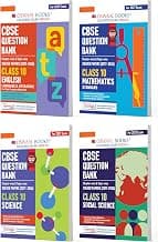 Oswaal CBSE Question Bank English | Maths Standard | Science | Social Science (Set of 4 Books) For Class 10 Chapterwise and Topicwise SOLVED PAPERS With Mind Maps & Revision Notes For 2027 Exam