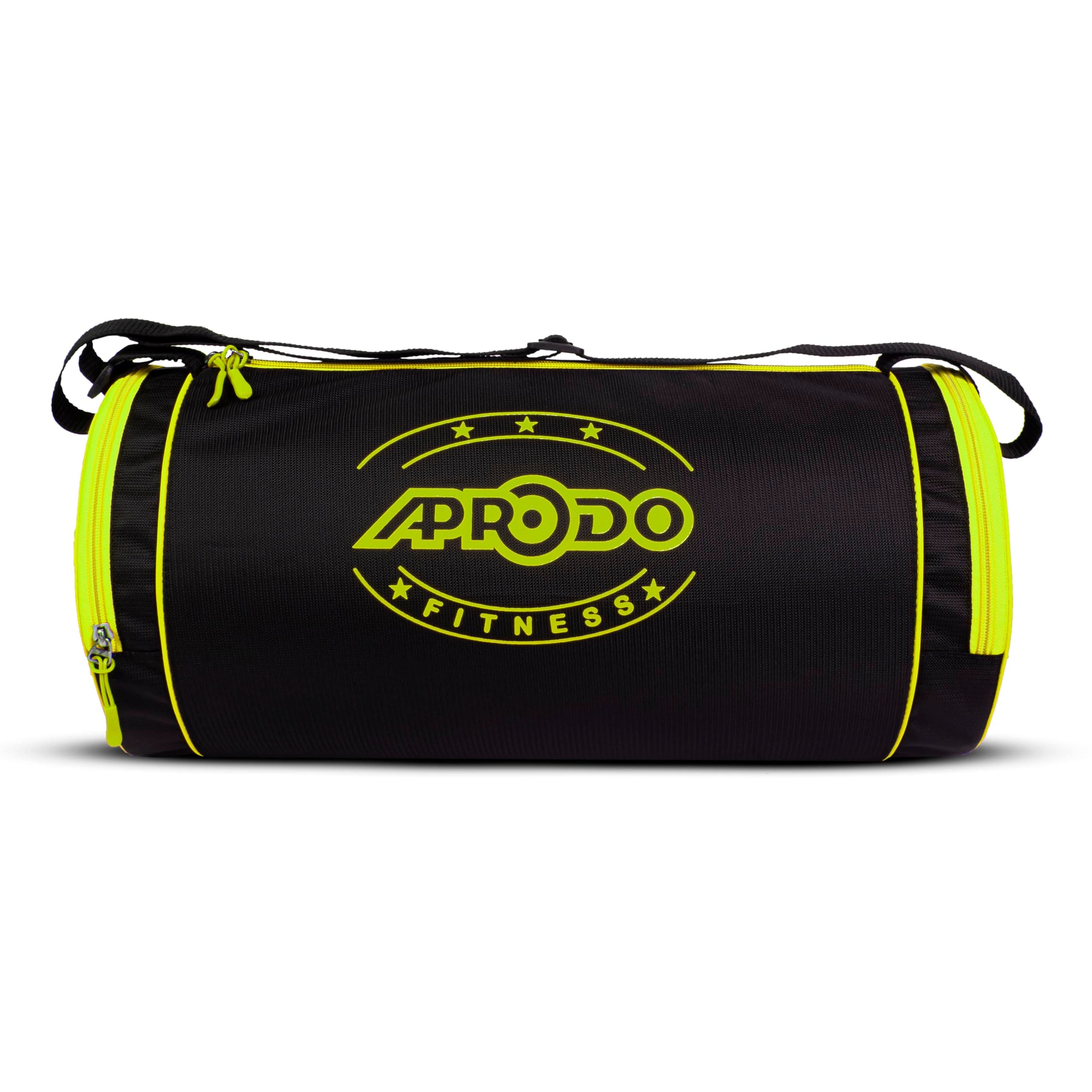 APRODO Polyester PU Coated Sports Duffle/Shoulder/Gym Bag for Men & Women, 23L (18 x 9 x 9) Inch