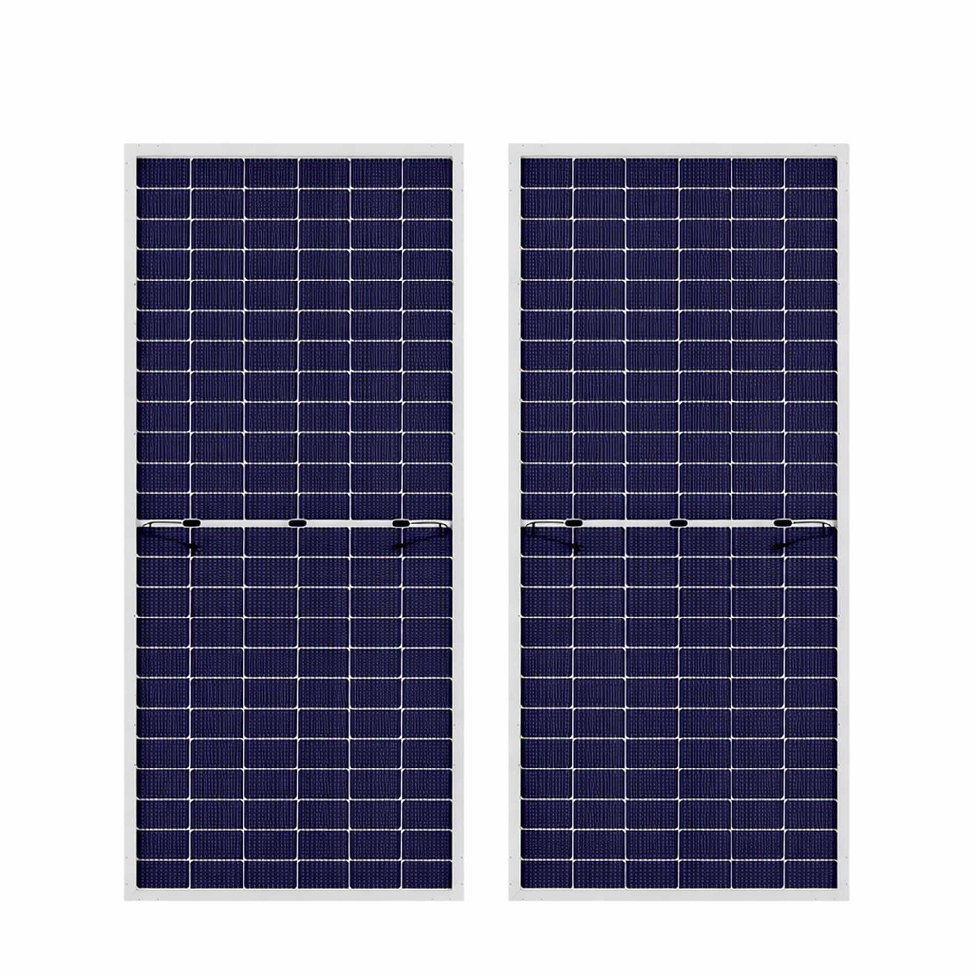 Avaada 720Wp Solar Panel (TOPCon N-Type, Bifacial Dual-Glass) | 23.18% Efficiency, 132 Half-Cut Cells,18BB, IP68, 30-Year Performance Warranty, Non-DCR| Pack of 2