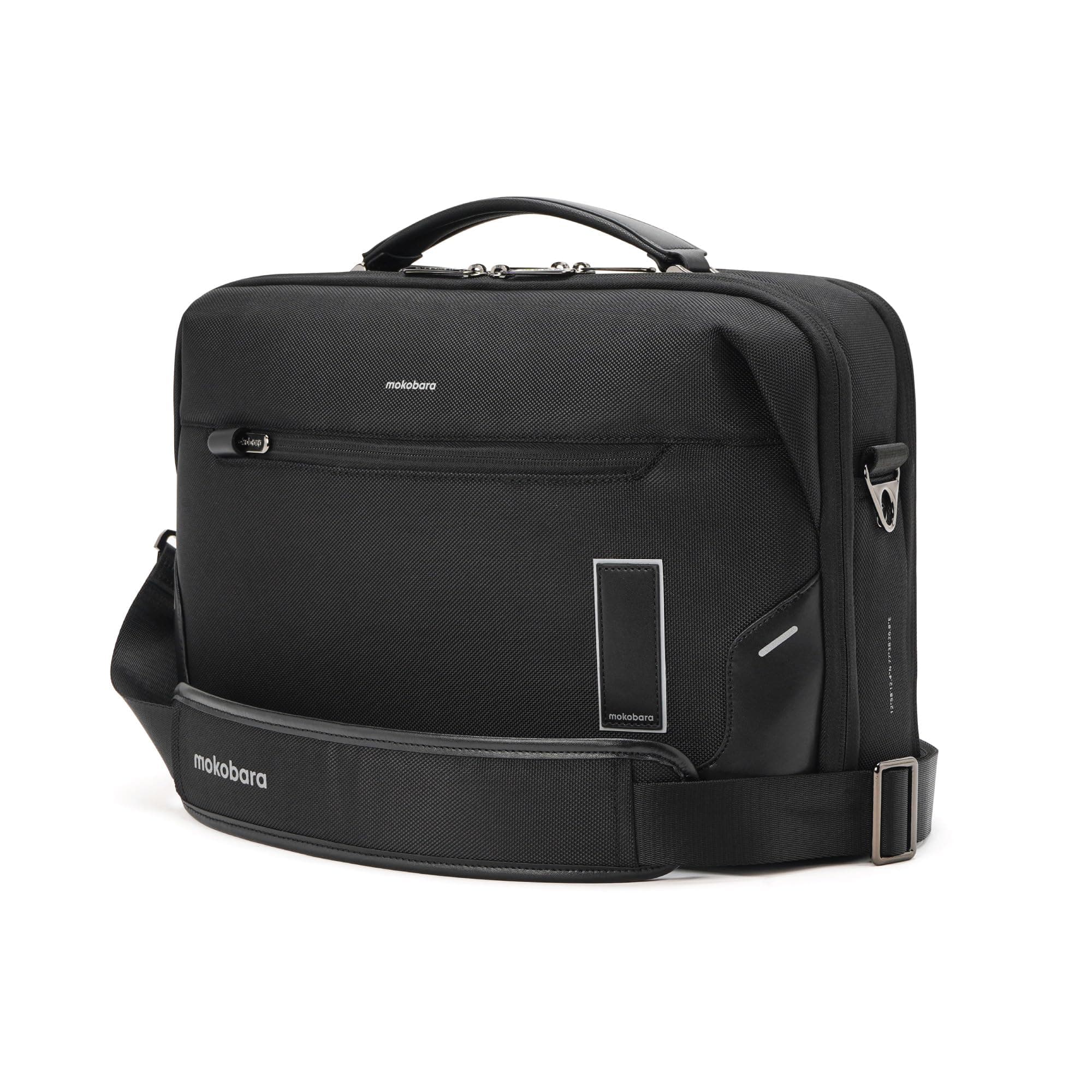 MOKOBARA Bento Nylon Laptop Briefcase – Fits 14-Inch MacBook & Laptops | Durable Office Bag for Men | Professional Messenger Bag for Business, Work, & Travel