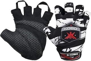 Kobo WTG-24 Lycra-Spandex Gym Gloves (Large)