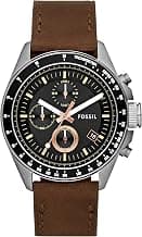 Fossil Decker Brown Watch Ch2885 - Chronograph, Men, Leather