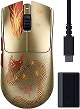 Razer Viper V3 Pro Counter-Strike 2 Dragon Lore - Ultralight Wireless Esports Gaming Mouse - 54g - 8K HyperPolling - Sensor 35K DPI - 2.4GHz HyperSpeed - 95 Hours Battery Life - PC/Mac | Dragon Lore