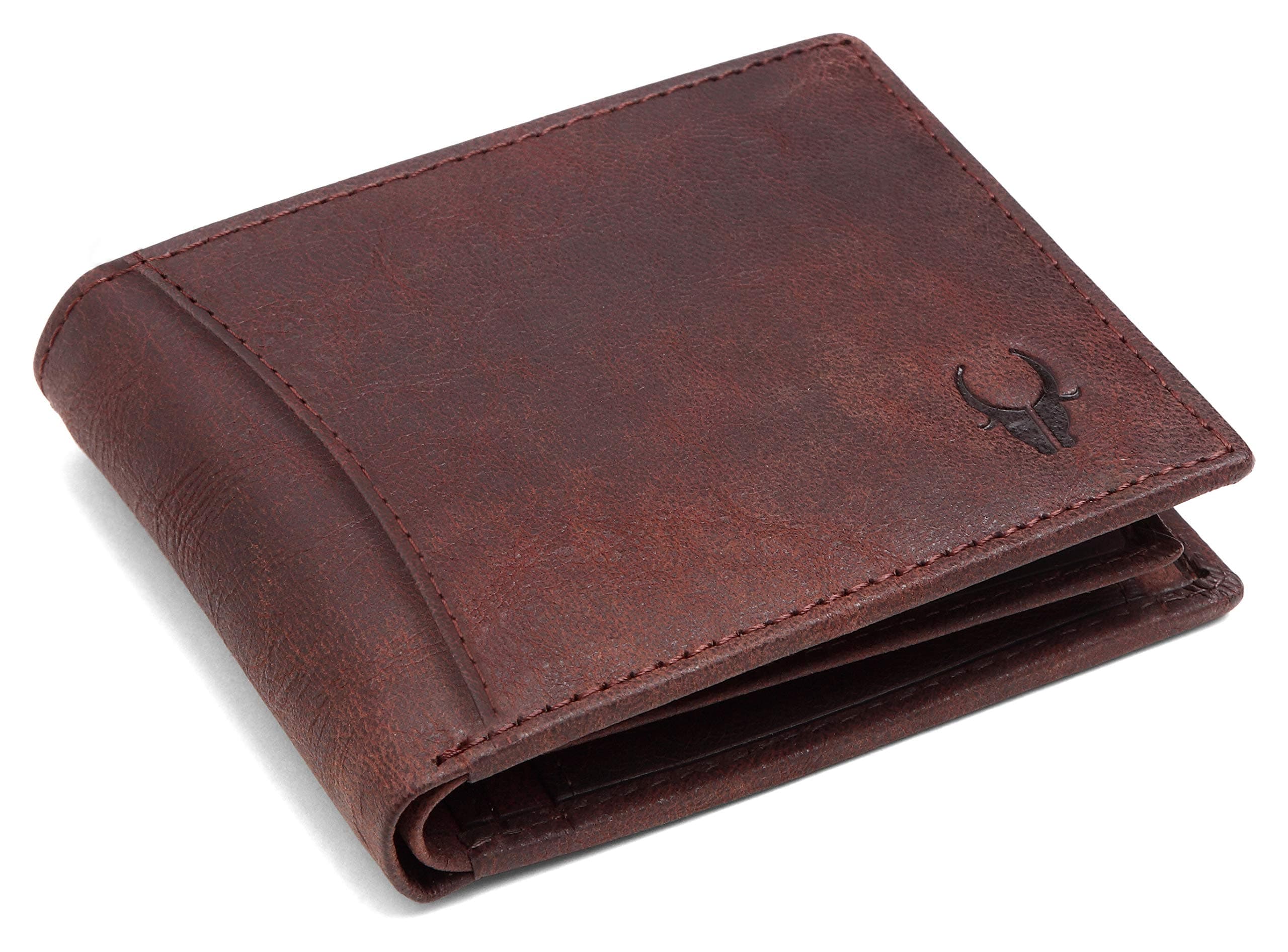 Wildhorn India Brown Leather Men's Wallet (WH1173)