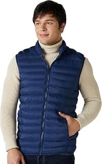 Amazon Brand - Symbol Men's Feather Light Nylon Quilted Jacket| Short Length