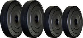 Kore (PVC/Rubber/Coloured Rubber/Steel/Professional Metal Integrted) 5-40 Kg Spare Weight Plates Combo