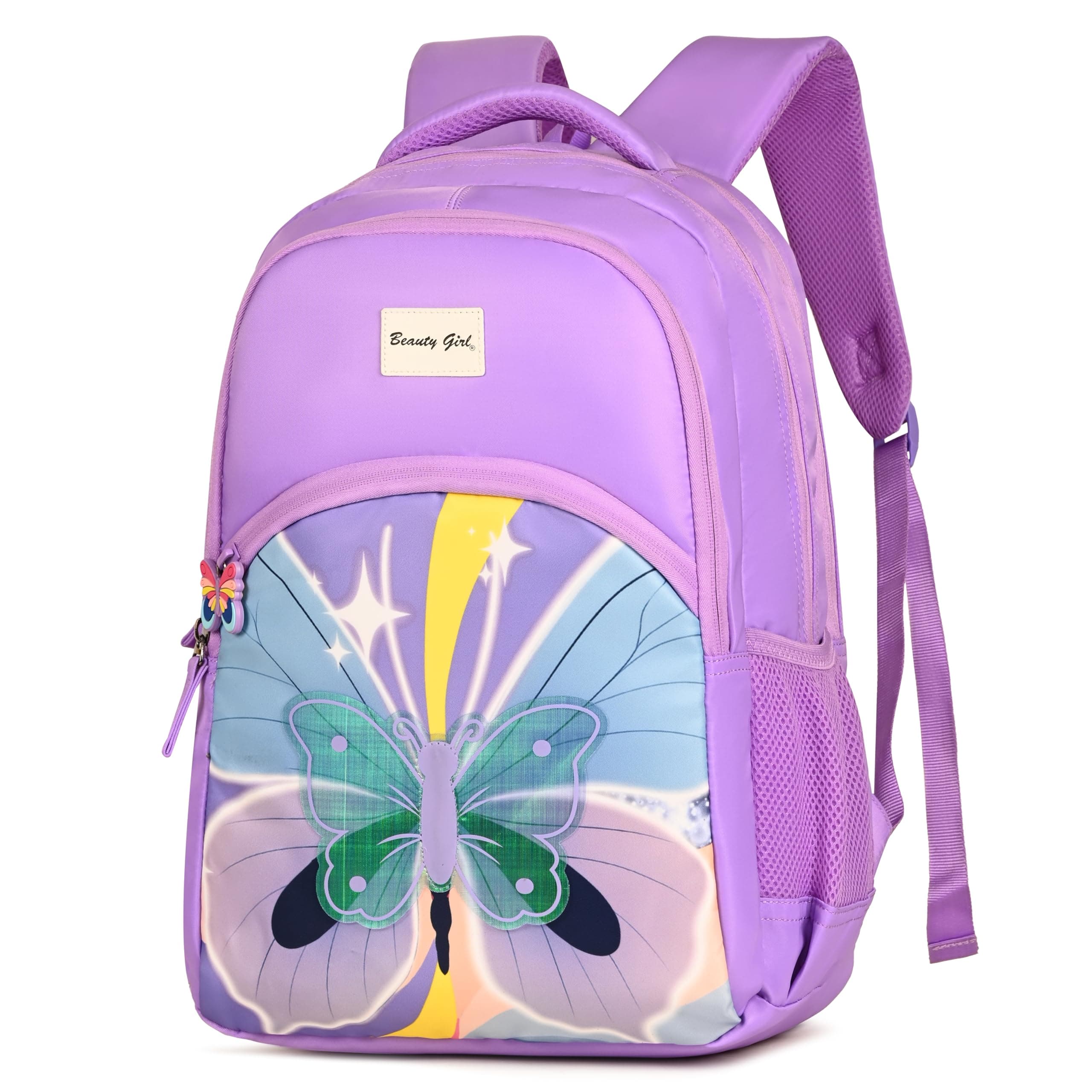 BEAUTY GIRLS BY HOTSHOT MYSTICAL_1657|school bag for girls|kids bag| 18 inch|backpack for girls |water resistant|28L school bag