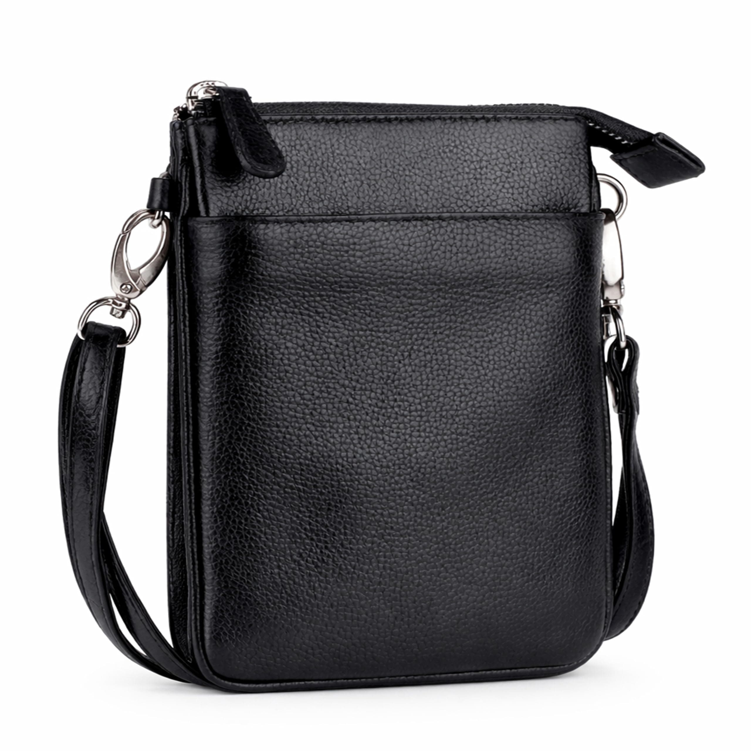 HAMMONDS FLYCATCHER Genuine Leather Sling Bag for Women Stylish Crossbody Bag for Women Compact Lightweight Ladies Sling Bags for Woman with Adjustable Strap for Daily Use