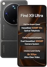 OPPO Find X9 Ultra 5G (Tundra Umber, 12GB, 512GB) | Hasselblad 50MP 10× Ultra-Sensing Optical-Zoom Telephoto | Dual 200MP | 8K Video | Snapdragon 8 Elite Gen 5 | 7050mAh 100W