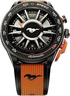 GOBOULT GOBOULT Newly Launched Mustang Stallion Smart Watch 1.43'' AMOLED Display, Rotating Bezel, BT Calling, 200+Watchfaces, 700 Nits Brightness, AI Voice Assistant, SpO2 Monitoring (Turbo Orange)