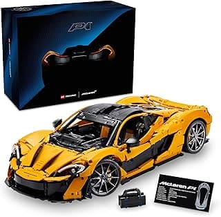 LEGO Technic McLaren P1 Hypercar Set for Adults 42172 Building Blocks for 18+ Gift