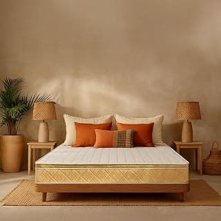 Kurlon Supernova Mattress | 3 Zone Pocket Spring | Memory Foam | Profiled HR Foam | Euro-top Finish | Medium-Firm | No-Sagging | Zero Motion Transfer | King Size | 78x72x6 | 10 Years Warranty