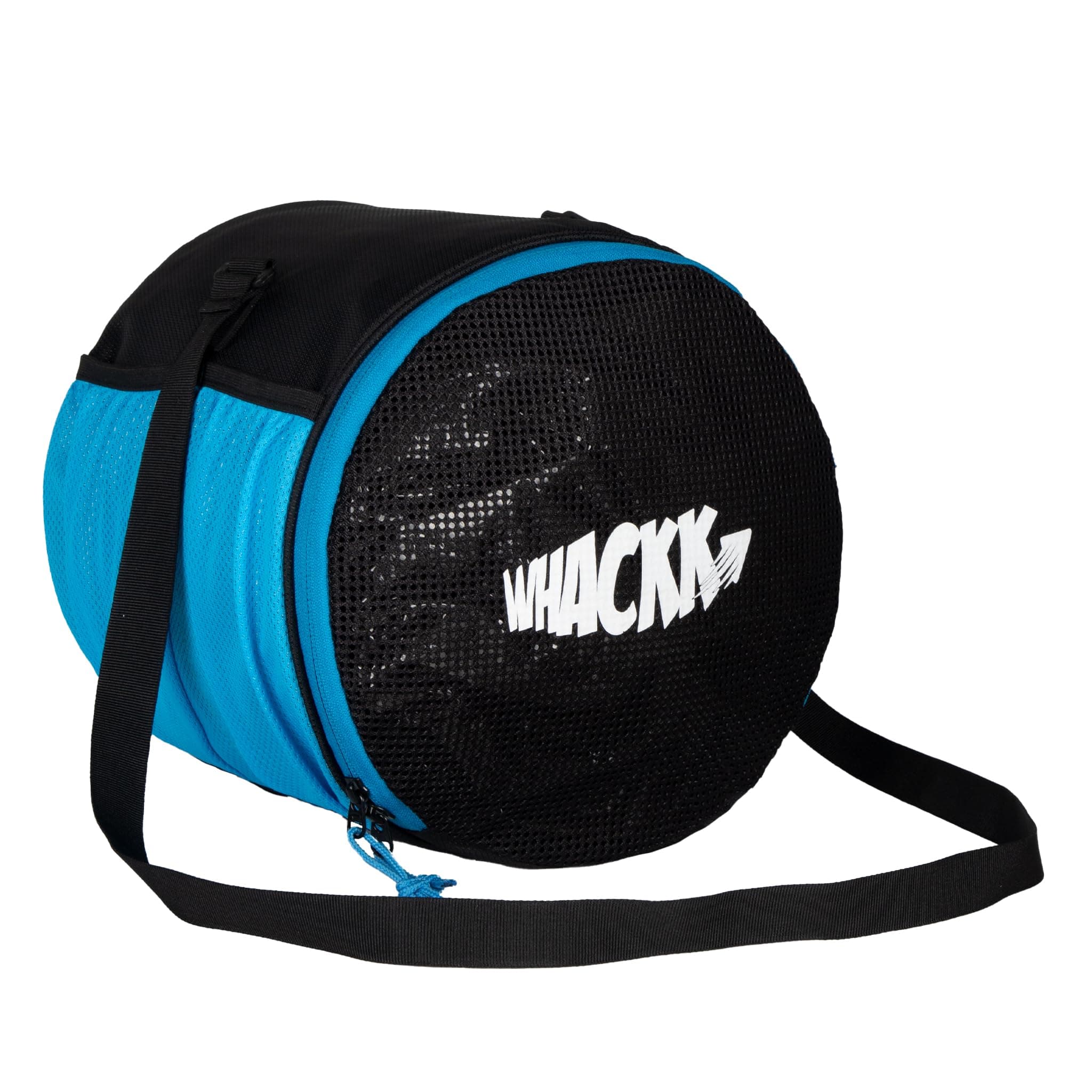 WHACKK Kick Soccer Black Blue Football Equipment Bags|Basketball Volleyball Bags |Adjustable Strap Backpack |Ball Bag |Kitbag - Made in India