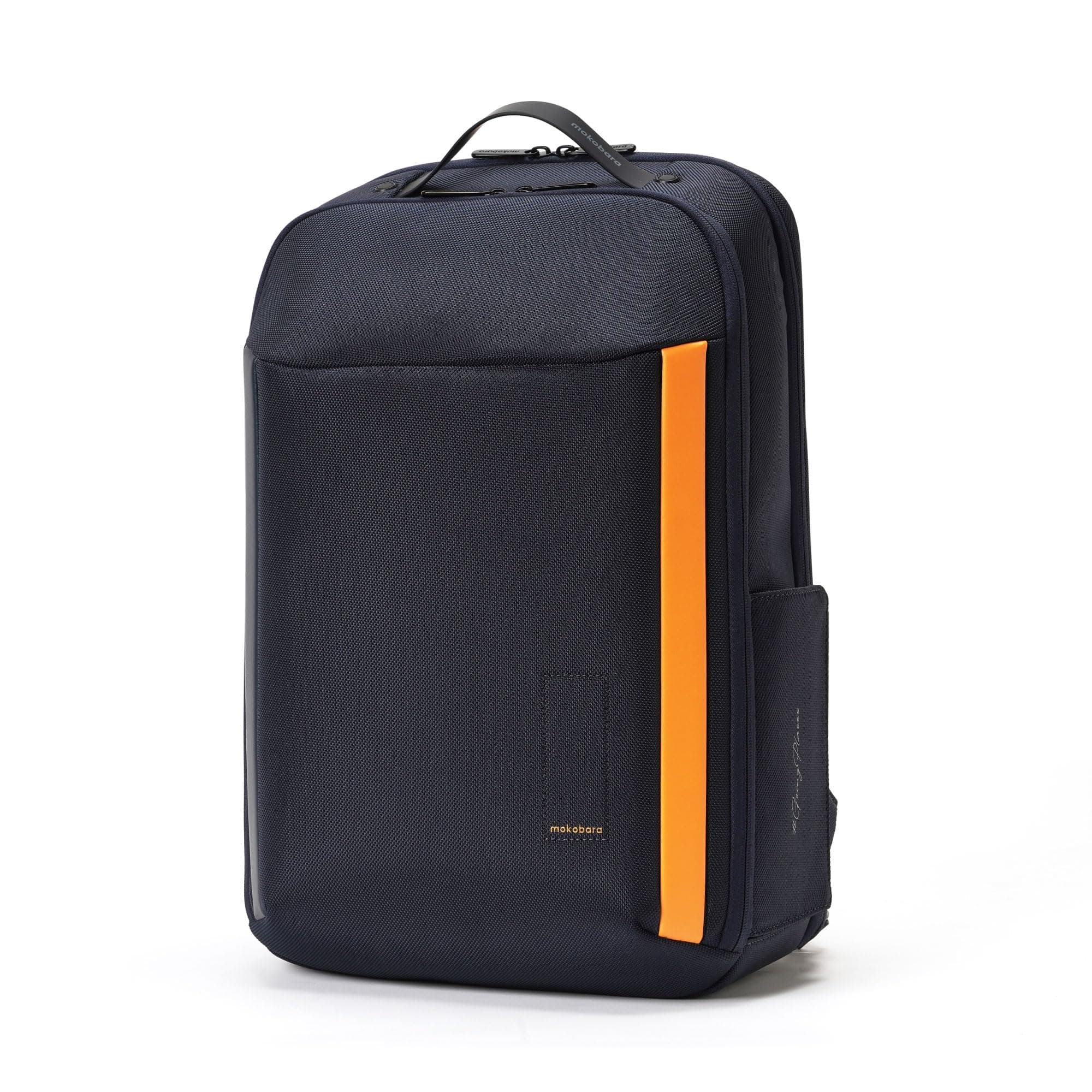 MOKOBARA Autopilot 35L Laptop Backpack for Men & Women | Premium Office Bag & Travel Backpack | Fits 15.6 Inch Laptop | Water Resistant Bag with Luggage Sleeve | Headspace | Black