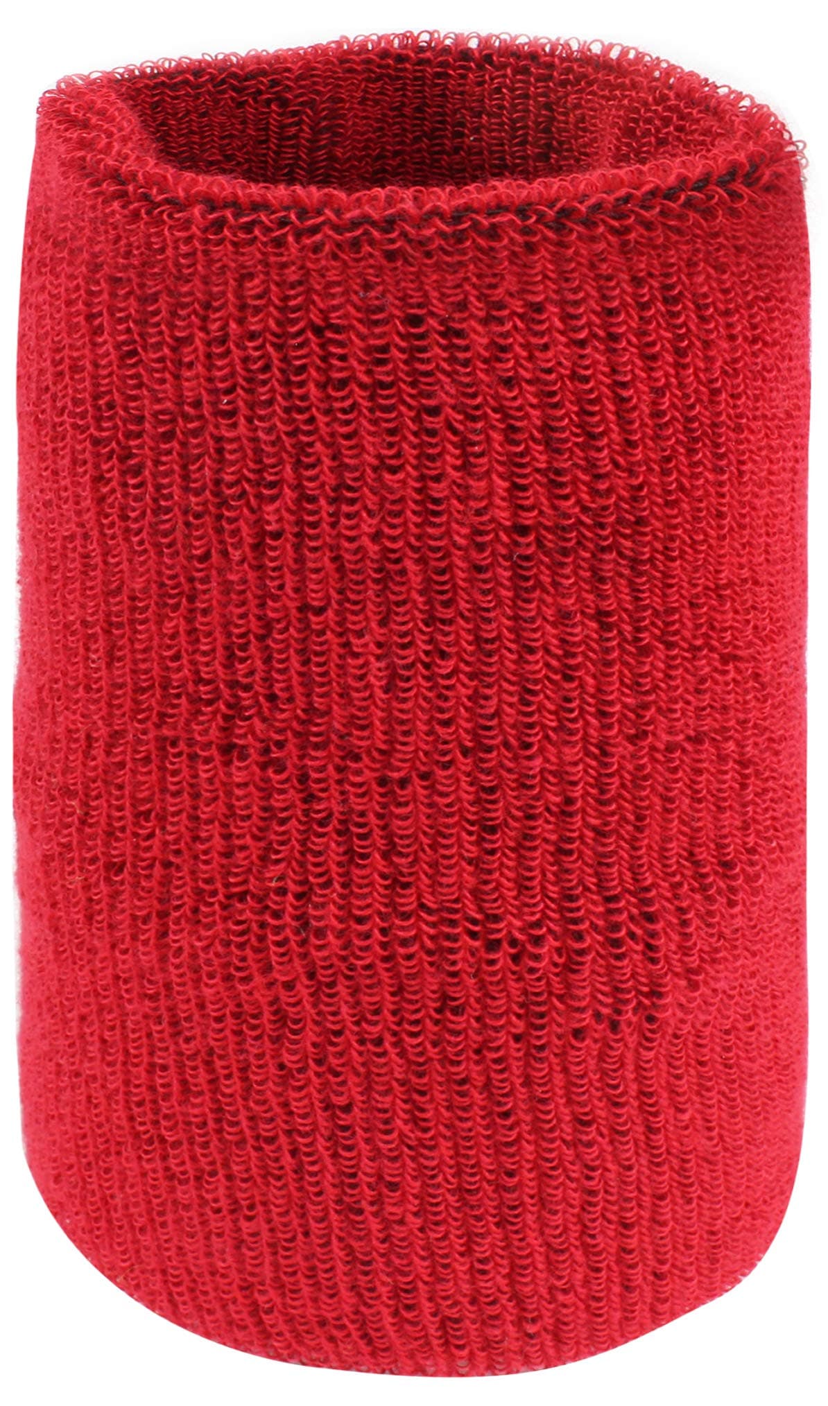 Neska Moda Unisex Maroon Cotton Wrist Band-WB32