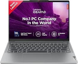 Lenovo IdeaPad Pro 5, Intel Core Ultra 9 185H, 32GB RAM, 1TB SSD, 2.8K-OLED 400Nits 120Hz, 14"/35.5cm, Windows 11, MS Office 21, Grey, 1.4Kg, 83D2001GIN,IntelArc GPU, FHD+IRCam, AI Powered Laptop