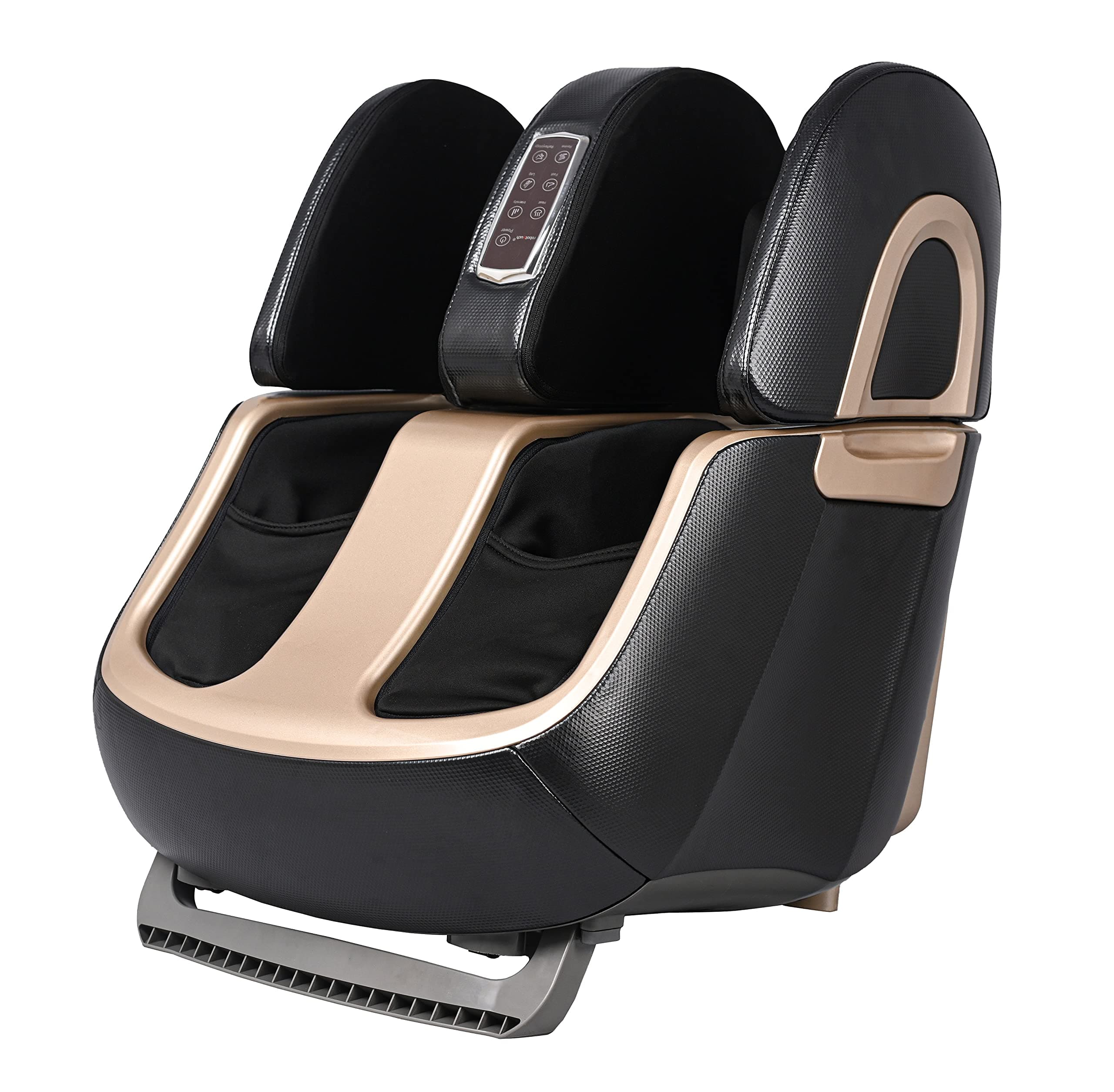 RoboTouch Ortholite - Foot, Calf, Thigh & Knee Massager with Far Infrared Heating | Leg Massager for Muscle Tension, Fatigue Relief & Pain Recovery | 1 Year Warranty (Black)