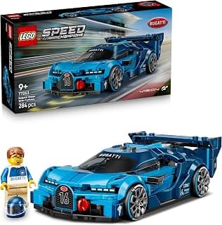 LEGO Speed Champions Bugatti Vision Gran Turismo Hyper Sports Car Model Kit and Building Set 77253