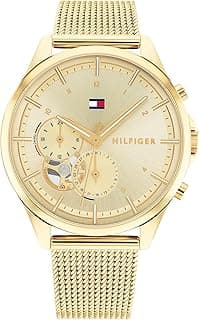 Tommy Hilfiger Gold Dial Analog Watch for Men -TH1782417W