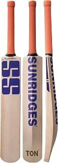 SS Dhoni Profile Grade 1 English Willow Cricket Bat ( Size: Short Handle, Leather Ball ), Wood, Multicolour