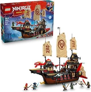 LEGO NINJAGO The Temple Bounty Ship Toy Building Kit 71848 Building Blocks Toys for 14+ Gift for Boys and Girls