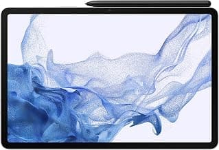 Samsung Galaxy Tab S8 27.94 cm (11 inch) Display, RAM 8 GB, ROM 128 GB Expandable, S Pen in-Box, Wi-Fi+5G Tablet, Silver