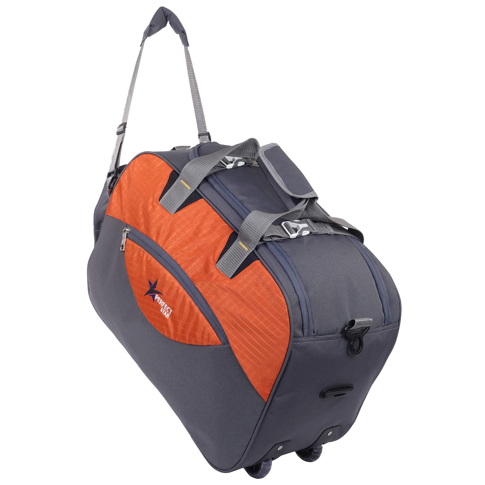 PERFECT STAR Duffle Bag for Travel with 2 Wheels 65 Litre