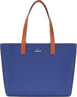 Lavie Women's Solid Tote Bag | Ladies Purse Handbag