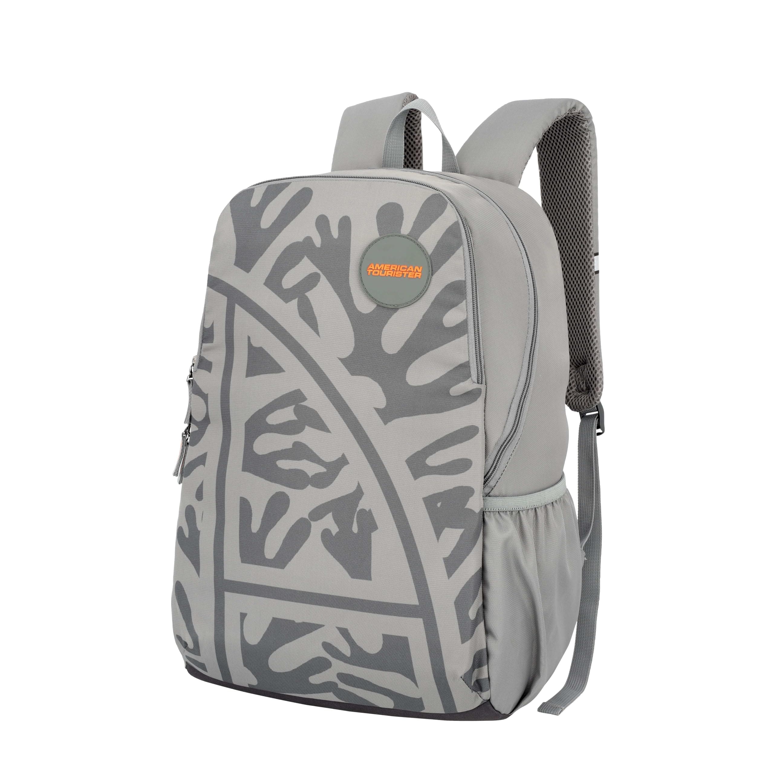 American Tourister Max 3.0 | 29 Ltrs | 2 Compartments | Bottle Pocket | Ergonomic Padded Back Panel & Shoulder Straps | School Backpack for Boys & Girls | 1 Year International Warranty | Grey
