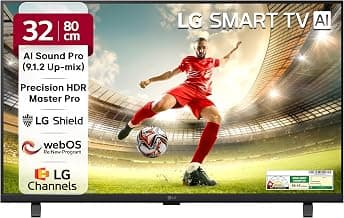 LG 80 cms (32 inches) LB650 AI Series HD Smart webOS VA LED TV 32LB650BPLA
