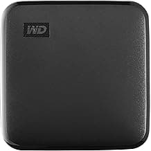 Western Digital WD WD 1Tb Elements Portable SSD, 400Mb/S R, Upto 2 Meter Drop Protection, PC & Mac Compatible, 3 Y Warranty (BAYN0010BBK-WESN)