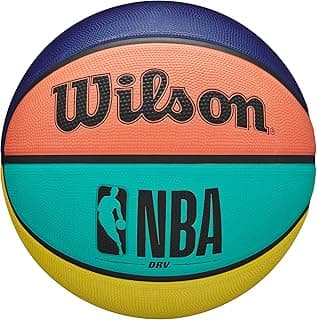 Wilson NBA DRV Alternating Outdoor Basketball - Multicolored, Size 7-29.5"