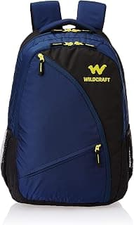 Wildcraft 35 Litres Turnaround Polyester Laptop Bag - Avya Blue (Large Size), 4 Compartment