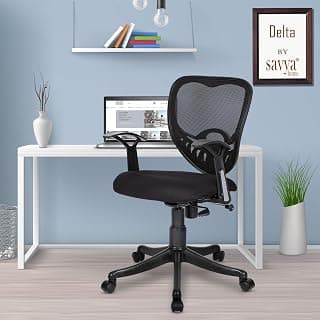 Narinder Furniture Palace Black Chair Transteel Hello High Back Mesh Office Adjustable Arm Chair Style 245