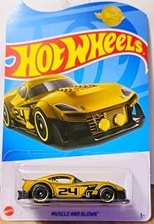 Hot Wheels 1:64 Muscle and Blown Ages 3 and Up (Gold)