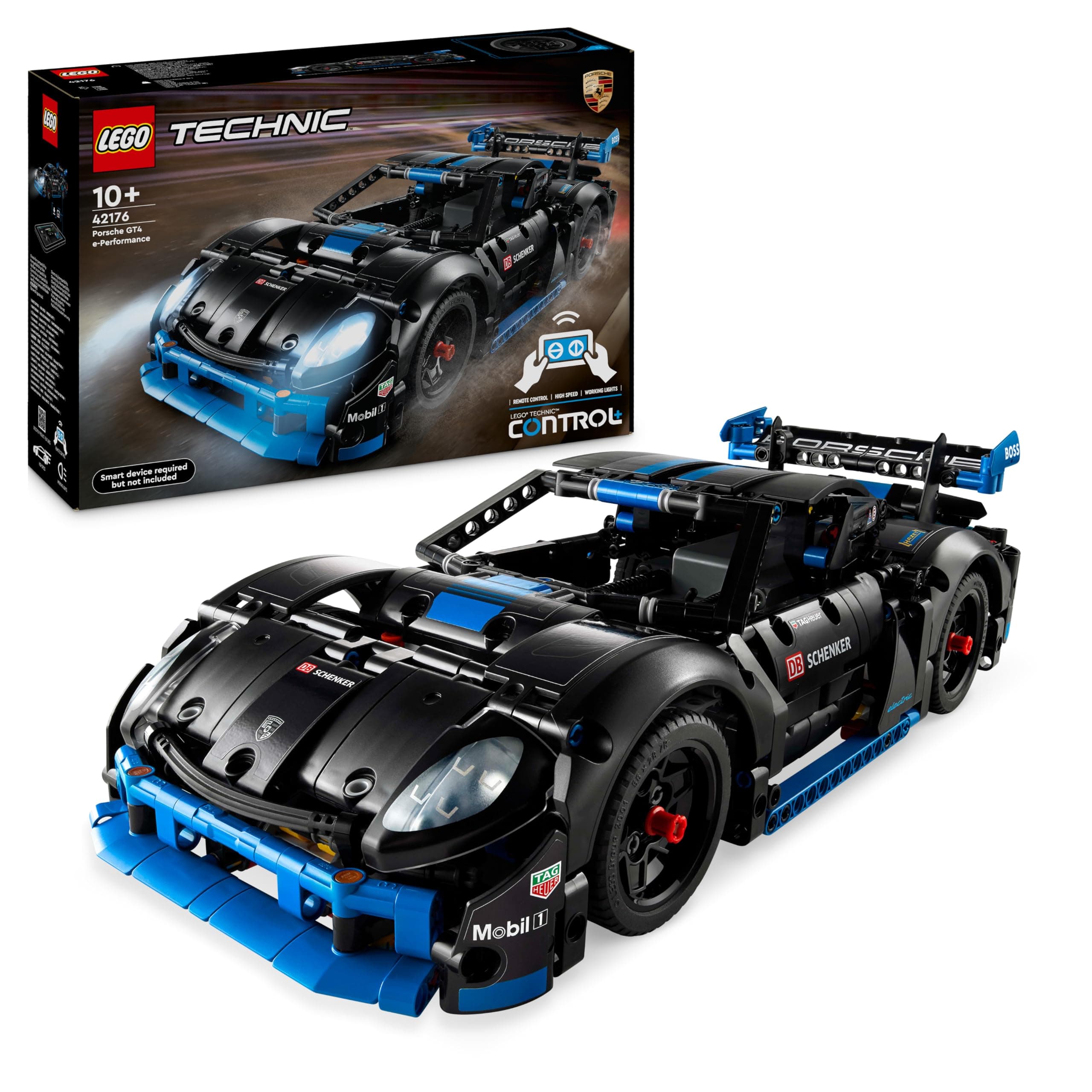 LEGO Technic Porsche GT4 e-Performance Race Car Toy 42176 Building Blocks Toys for 10+ Gift for Boys and Girls