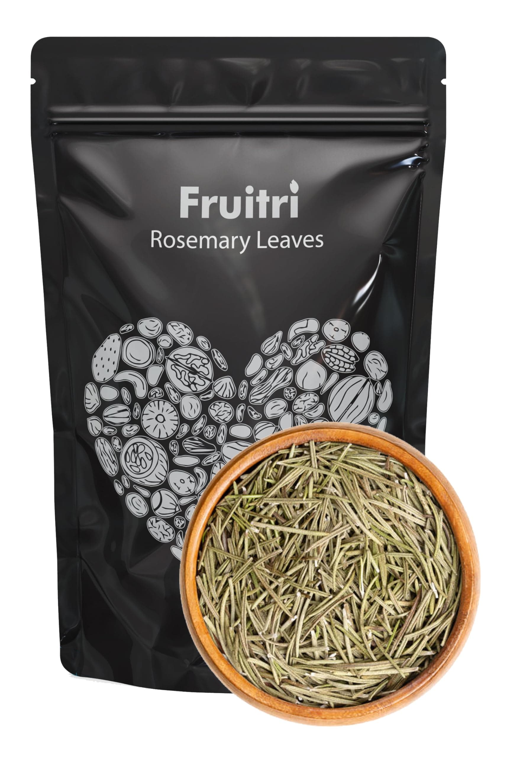 Fruitri Premium Rosemary Dried Leaves - 500gm | Rosemary Leaves