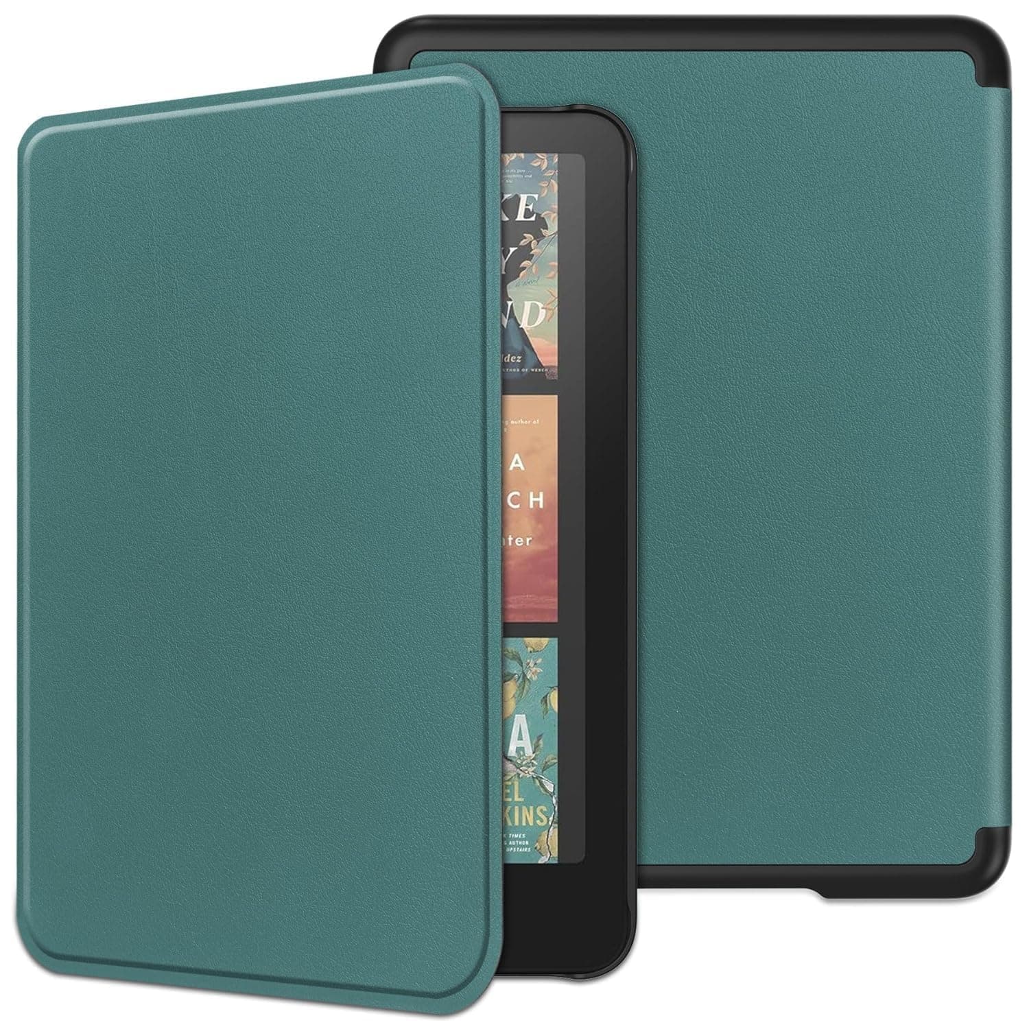 ProElite Cover Case for Kindle Paperwhite 12th Gen 7 inch Case, Slim Smart Flip case Cover for Amazon Kindle Paperwhite 12th Generation 7 inch 2024, Dark Green