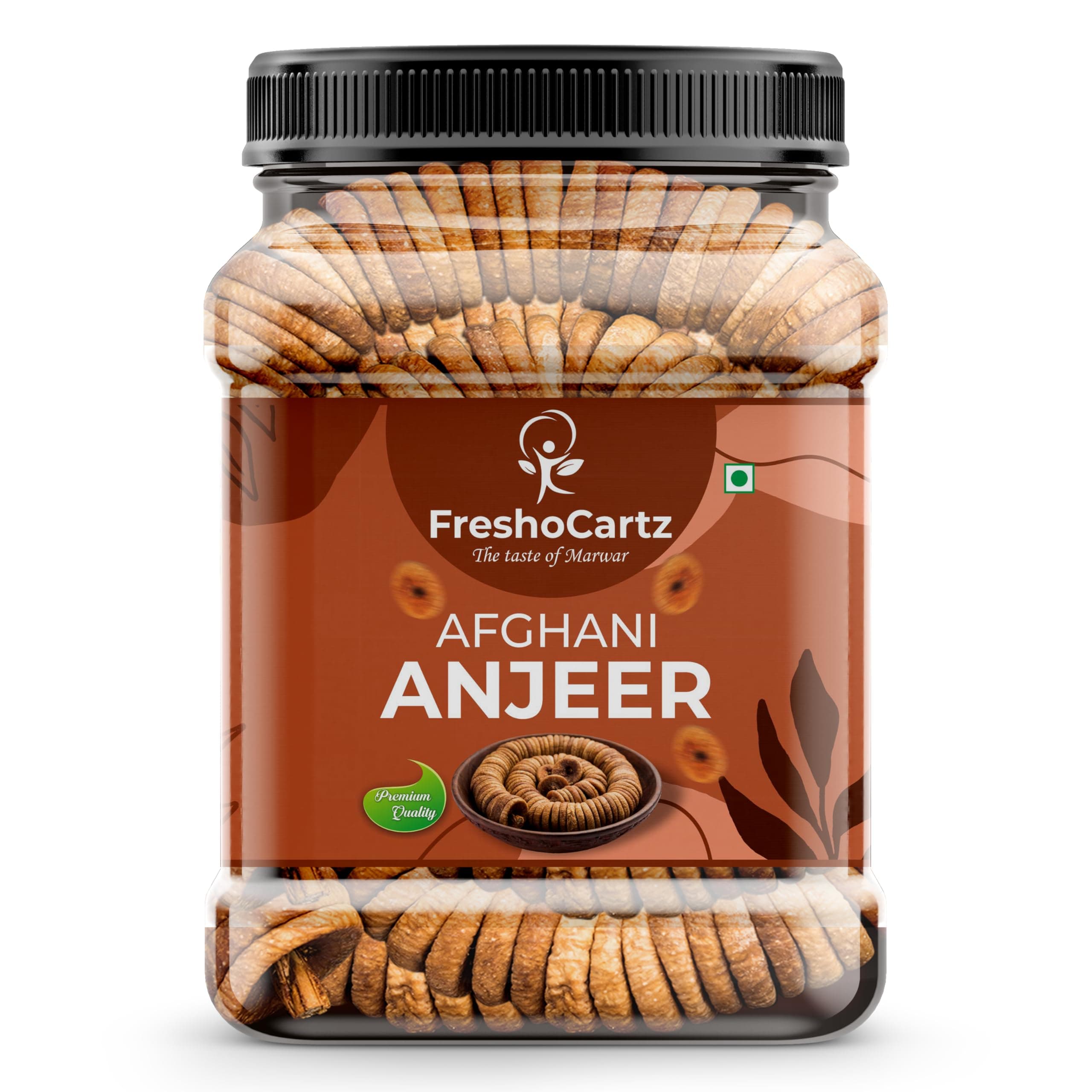 FreshoCartz Dried Anjeer 250g| Sun-Dried Exotic Figs | Farm Fresh Afghan Anjeer