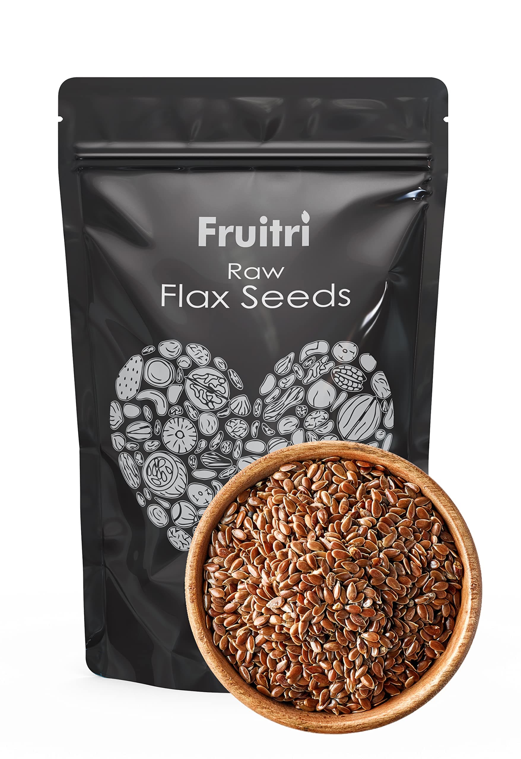 Fruitri Handpicked Raw Flax Seeds, 200g