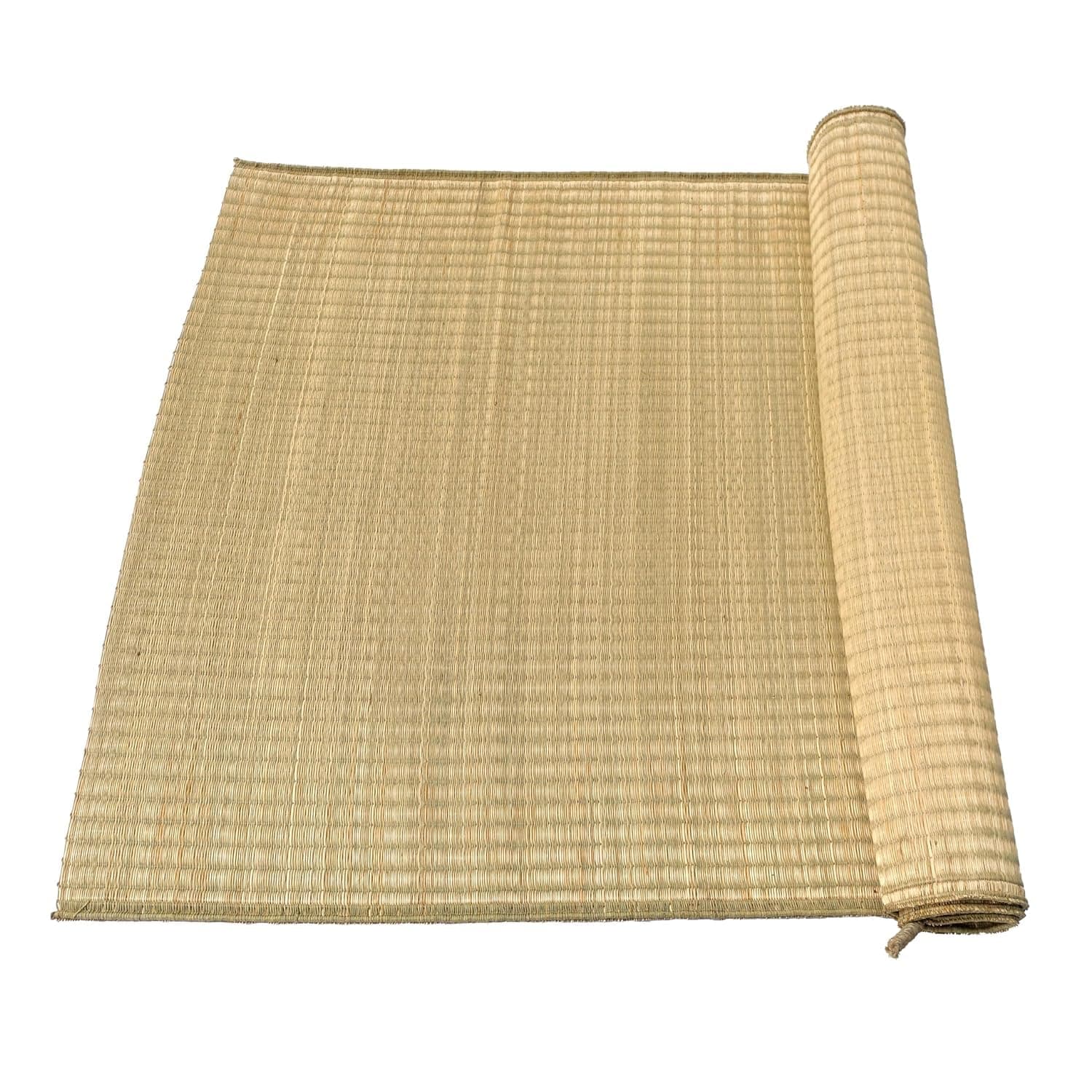 ORRIC Single Layered chatai madur kusha Grass mat korai pai Organic Yoga mat as Floor mat (30 X 70)