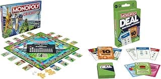 Monopoly Cricket Board Game | Ages 8+ | 2-5 Players | 15 Mins. | Travel Game