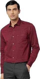 Arrow Men's Solid Slim Fit Formal Shirt
