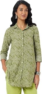 BIBA Women Cotton Regular Straight Kurta