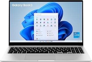 Samsung Galaxy Book3 Core i5 13th Gen 1335U - (8 GB/512 GB SSD/Windows 11 Home) Galaxy Book3 Thin and Light Laptop (15.6 Inch, Silver, 1.58 Kg, with MS Office)