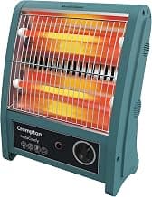 Crompton Insta Comfy 800 Watt Room Heater with 2 Heat Settings(Grey Blue)