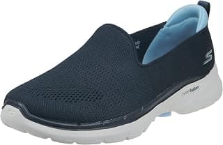 Skechers Women Go Walk 6 Ocean Splash Walking Shoes