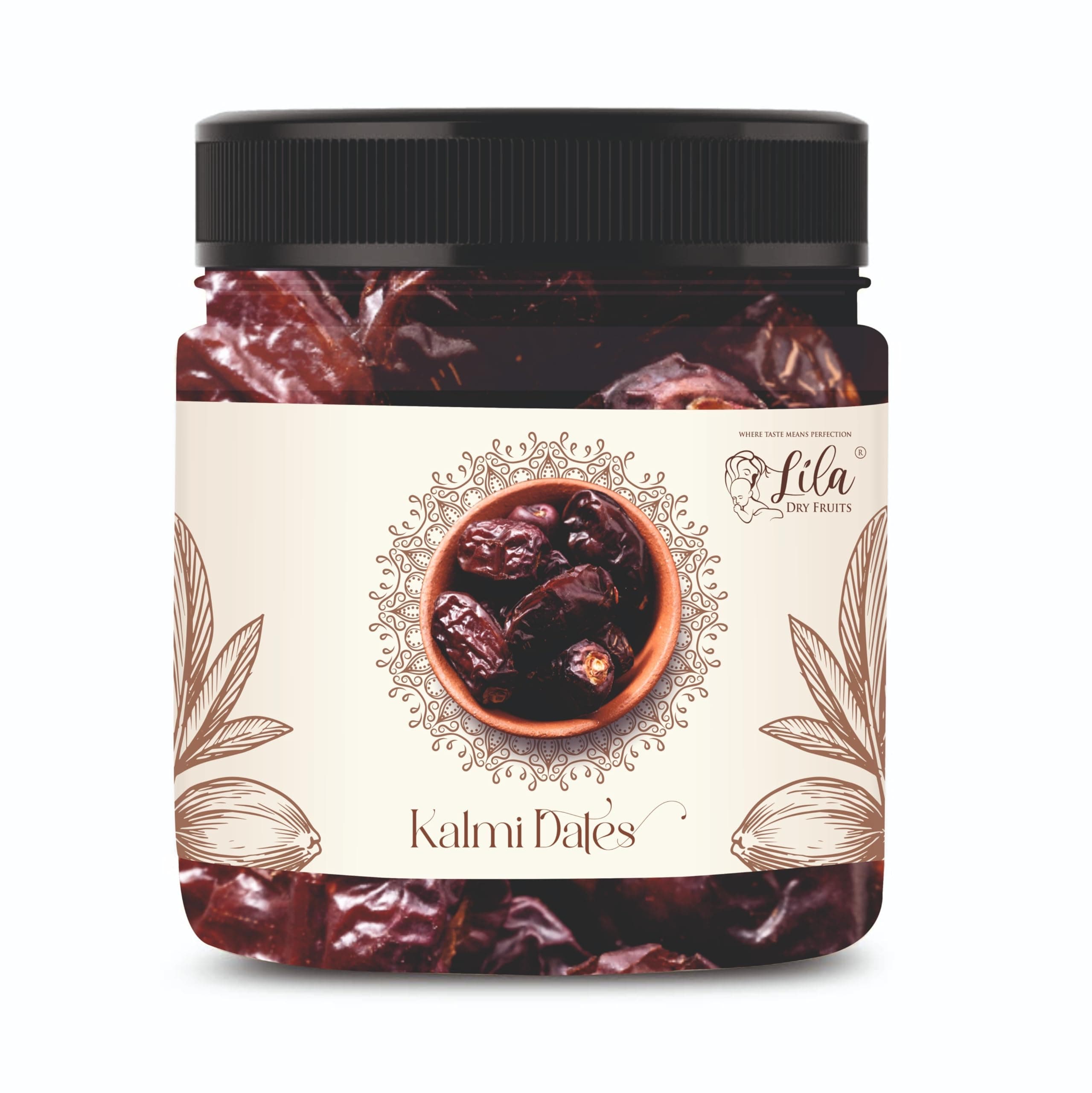 LILA DRY FRUITS Kalmi Dates (500gram) | Fresh, Tasty And Healthy Khajur | 100% Natural kajoor | High In Dietry Fibre, Rich in Iron, Fibre No Preservatives & Added Sugar Perfect for Gifting