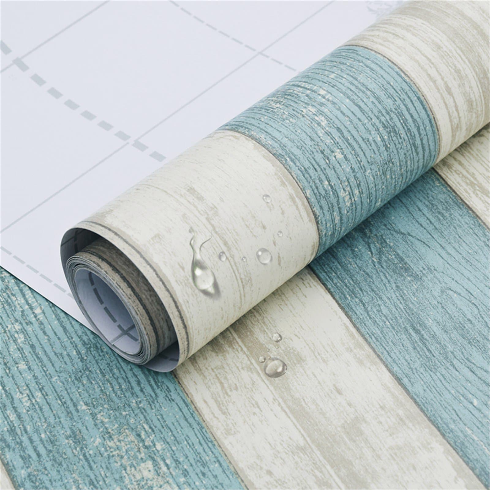 Amazon Brand - Solimo PVC Self-Adhesive WallPaper, Wood Grain, 45 x 500 cm