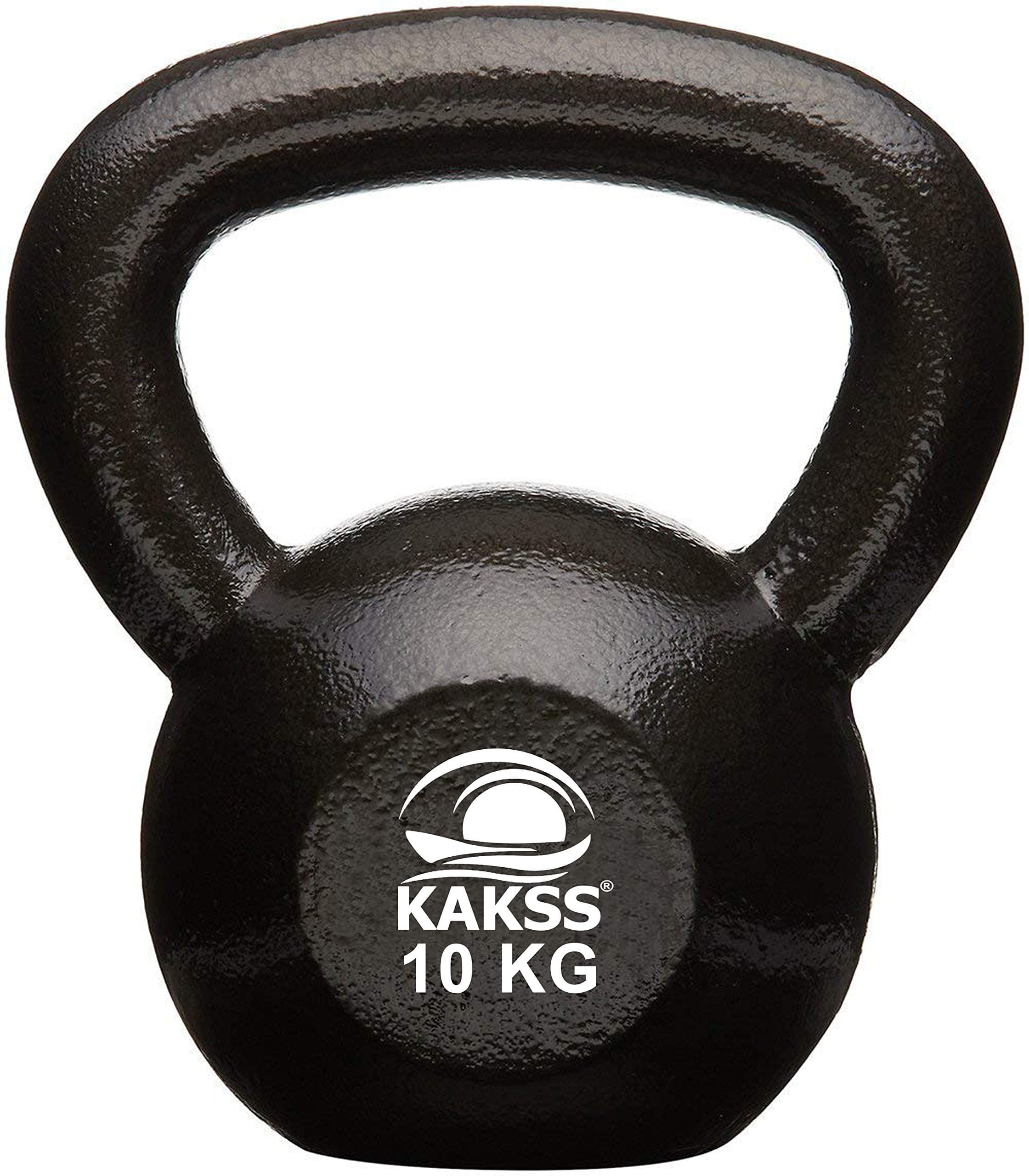 Kakss Cast Iron KettleBell For Strength/Fitness/Kettle Bell for Home Gym 2 KG TO 92KG (PROUDLY MADE IN INDIA)